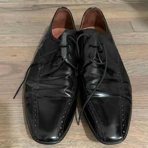 Jasper Conran size 11 Black Leather Derbys